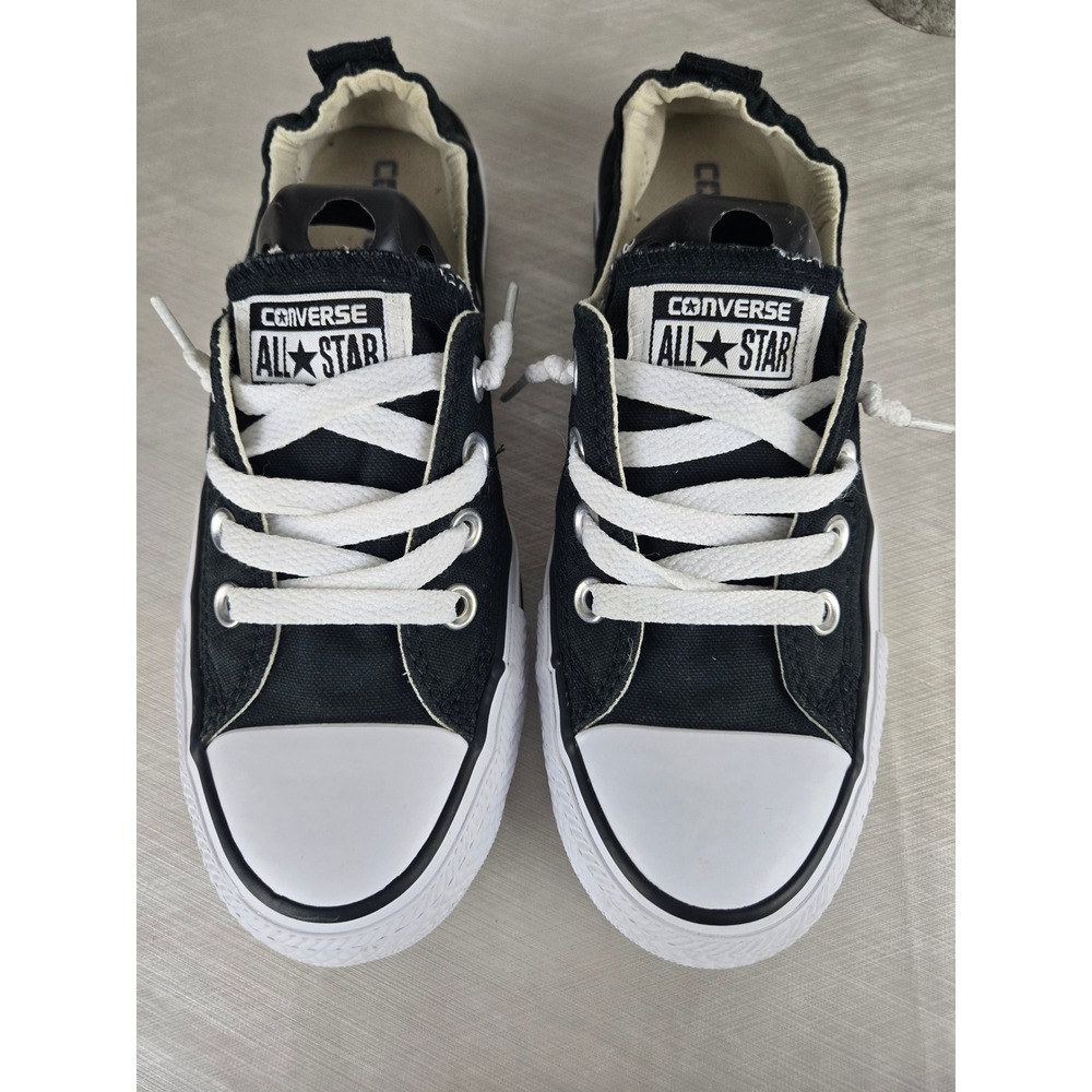 Converse Chuck Taylor All Star Shoreline Black Slip On Sneakers 537081F Womens 7 - Picture 2 of 10